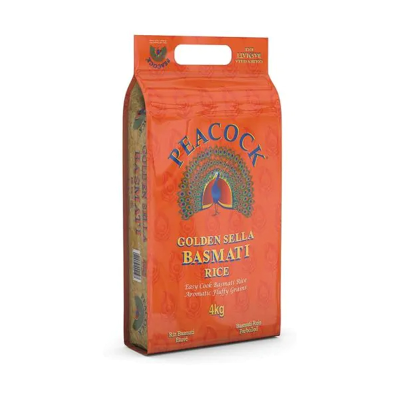 Peacock Golden Sella Basmati Rice